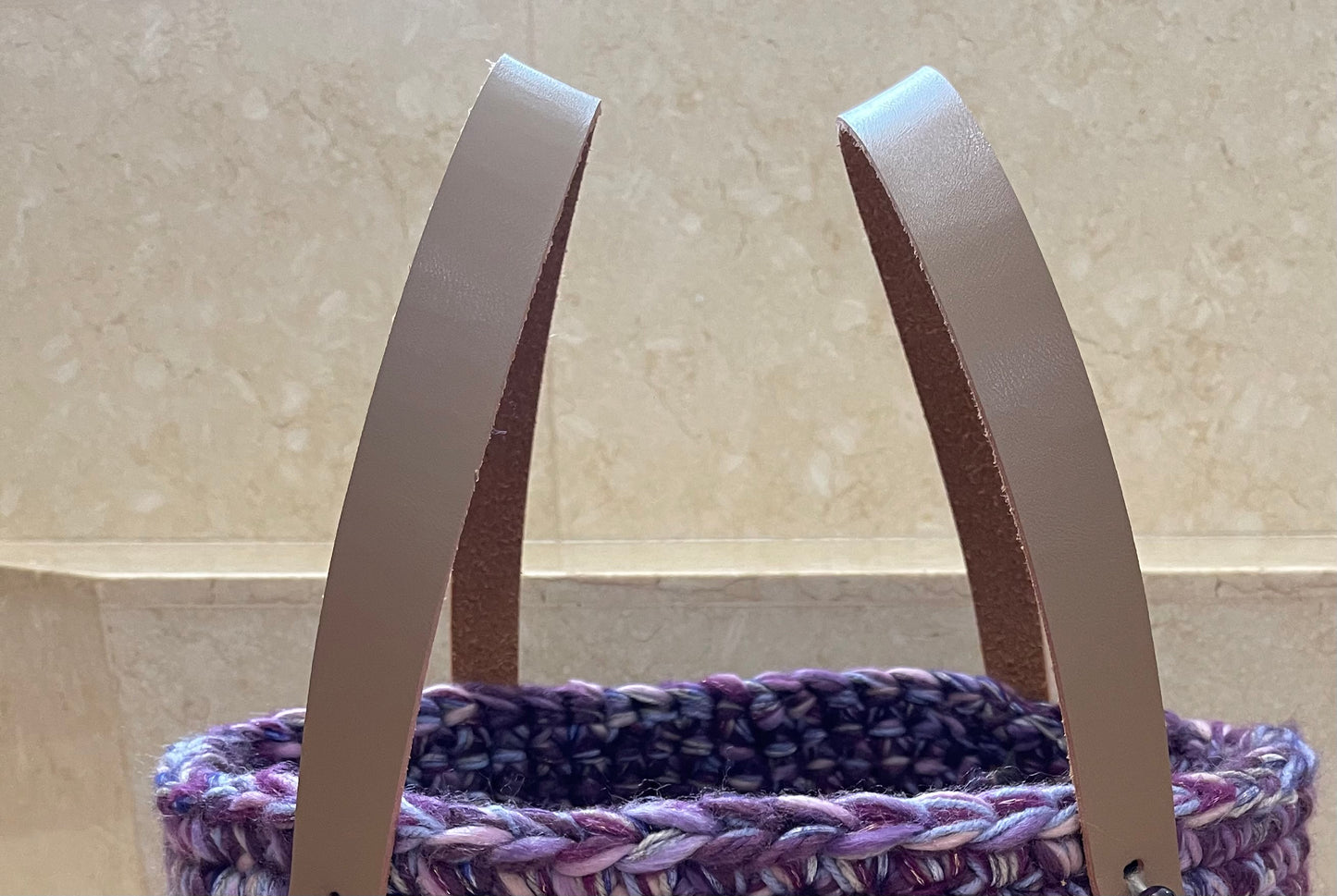 FLAMINGOS ~ Large Crochet Basket ~ Beautiful Home Decor ~ Flamingo ~ Handmade ~ Free Shipping