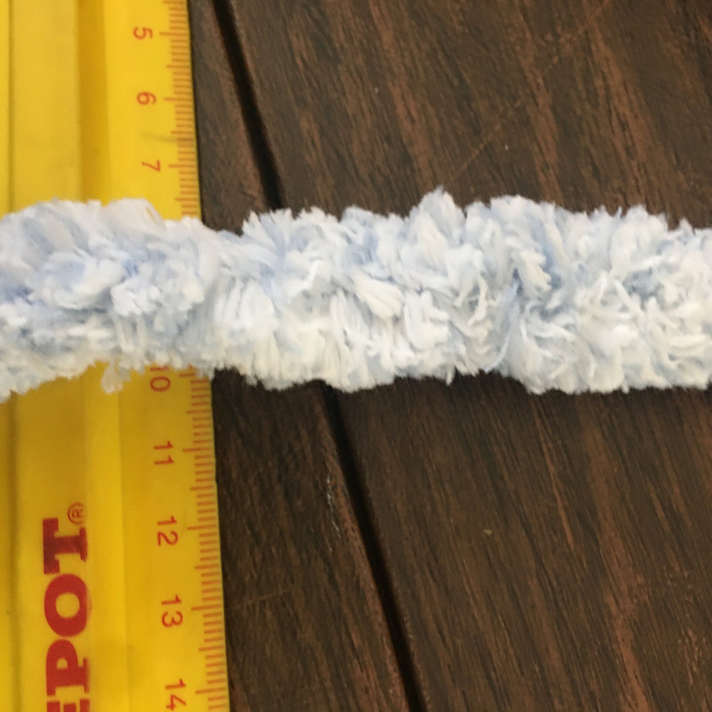 Jumbo Chenille Yarn ~ Heather Blue ~ FREE SHIPPING AVAILABLE ~