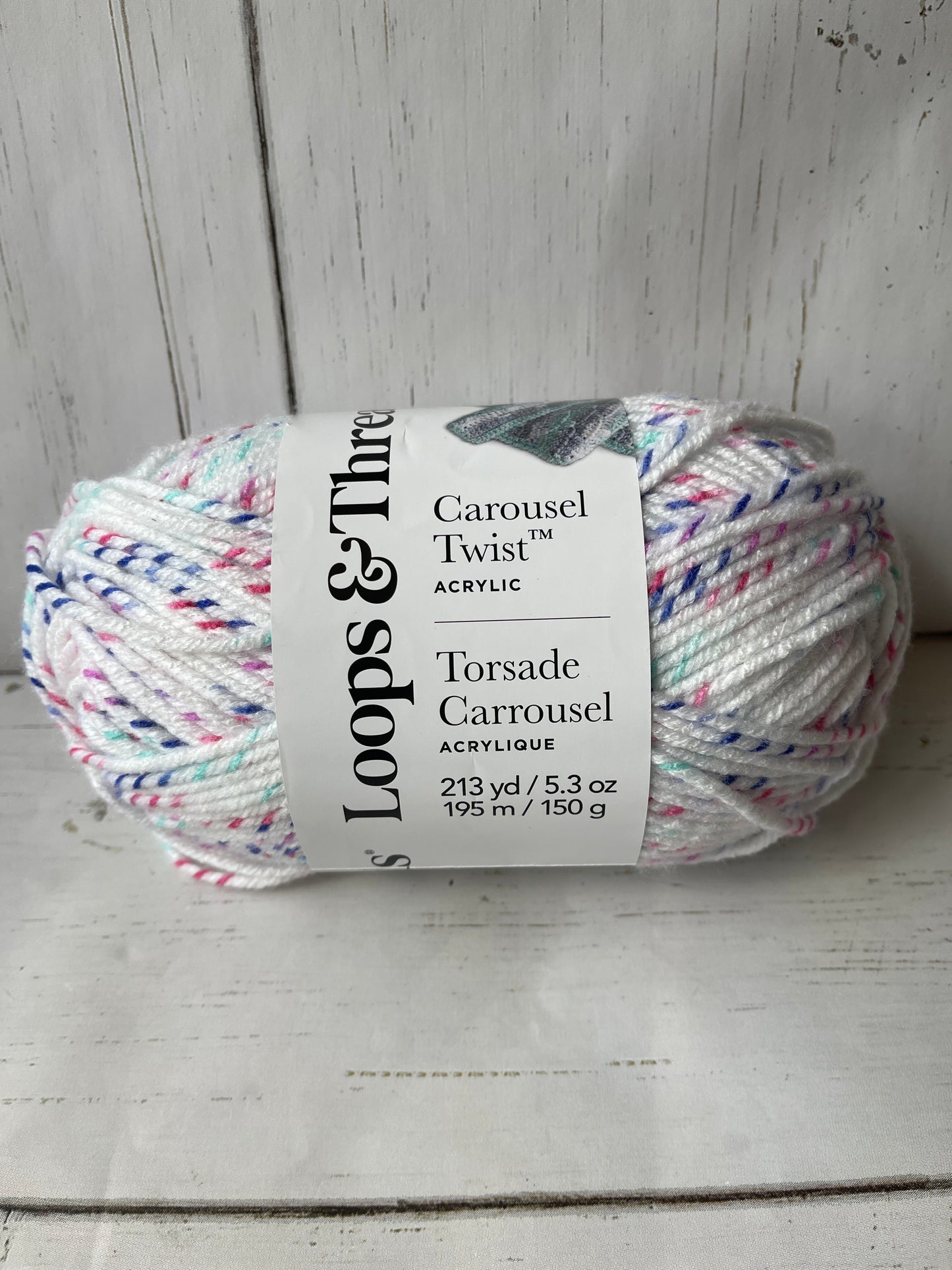 POSEY YARN ~ Carousel Twist ~ Loops & Threads