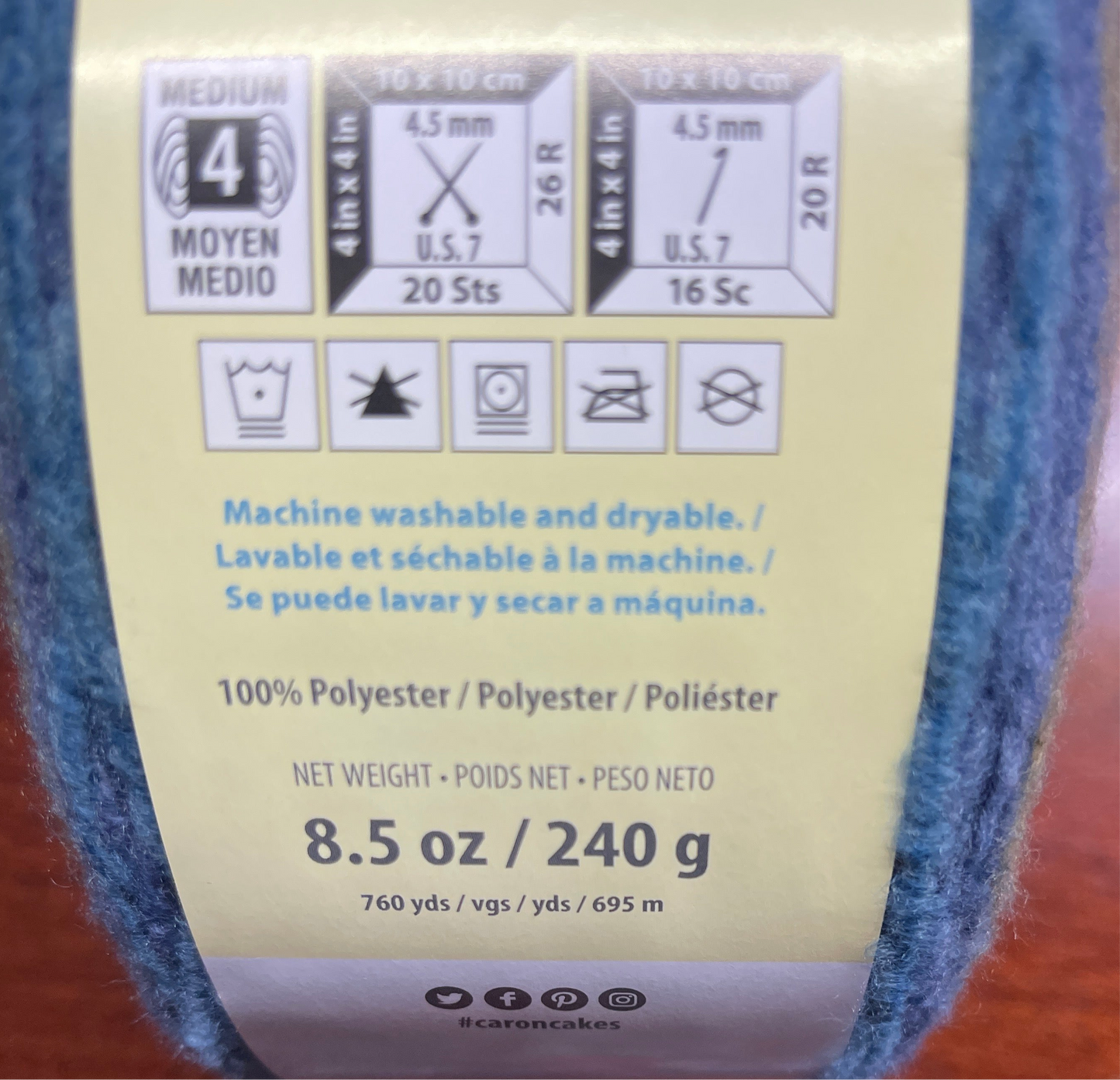 Caron Cloud Cakes Yarn ~ Free Shipping Available