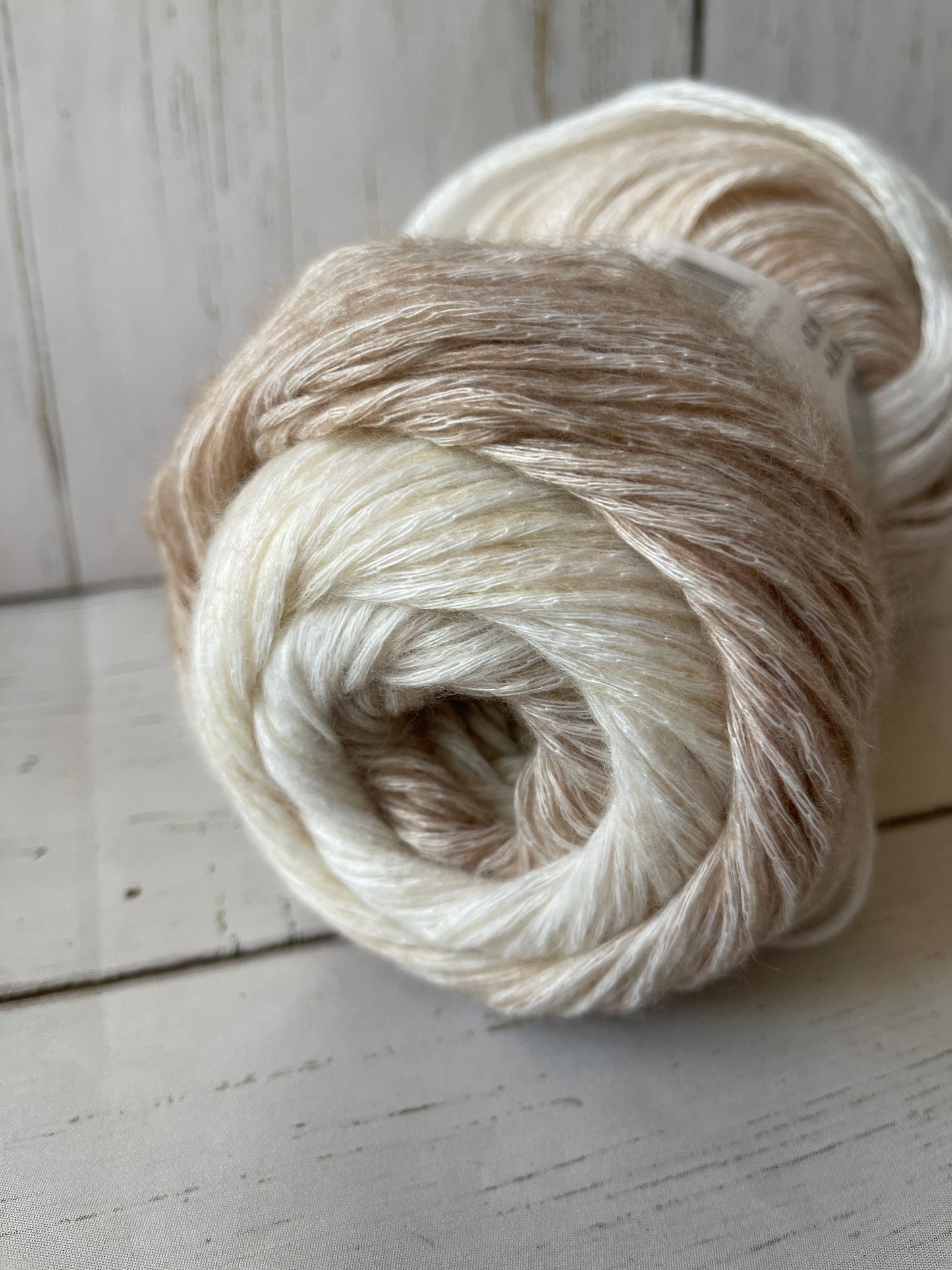 OMBRE HUES YARN ~ Coffee, Tan, Cream ~ Loops & Threads