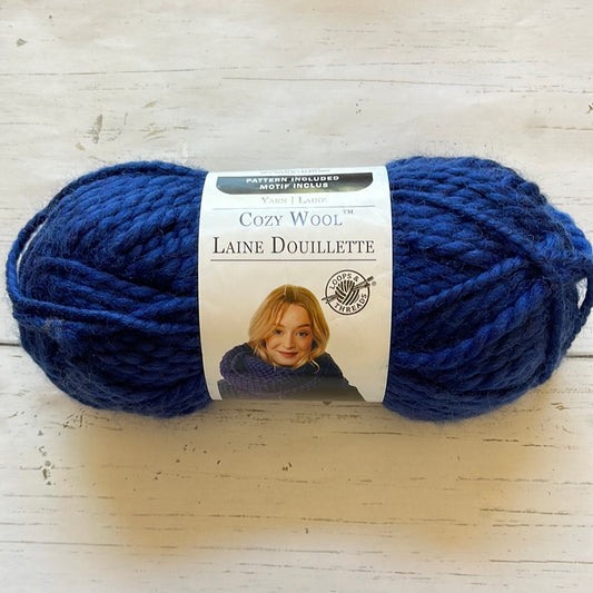 SAPPHIRE COZY WOOL Yarn ~ Loops & Threads