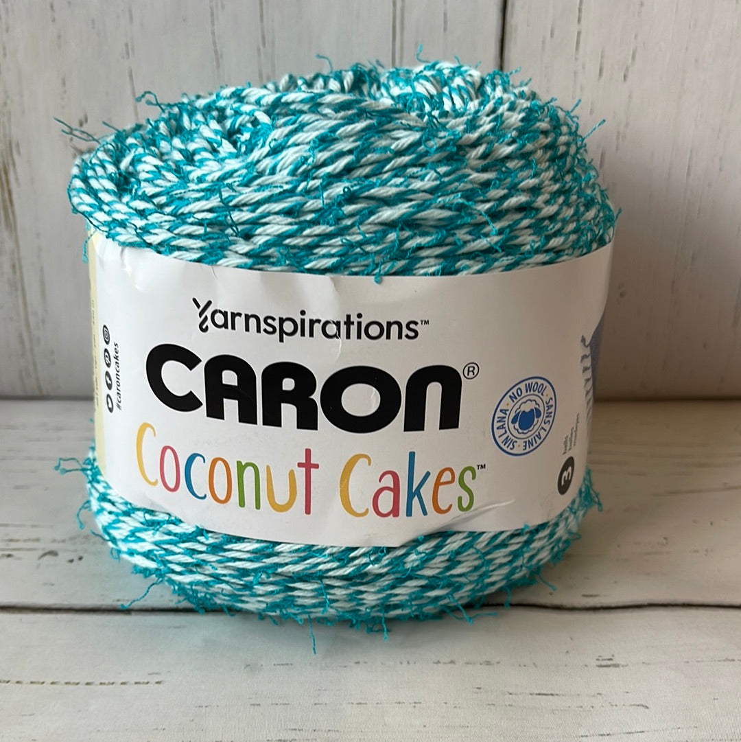 SUGAR TEAL Yarn ~ Caron ~ Coconut Cakes