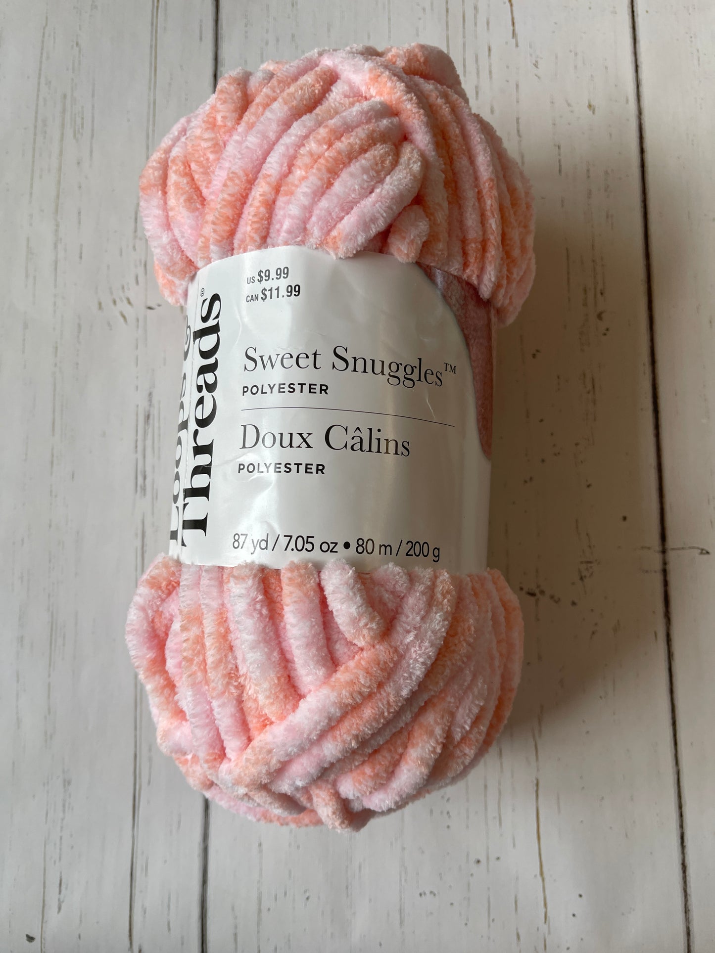 Sweet Snuggles ~ Coral/Pink MULTI YARN