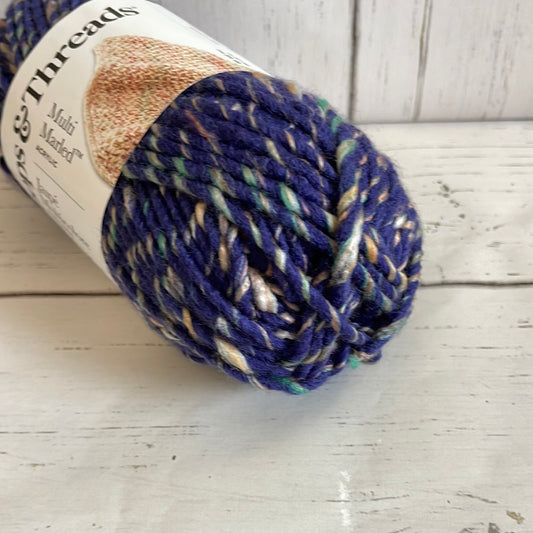 Blueberry ~ Multi Marled ~ Loops & Threads