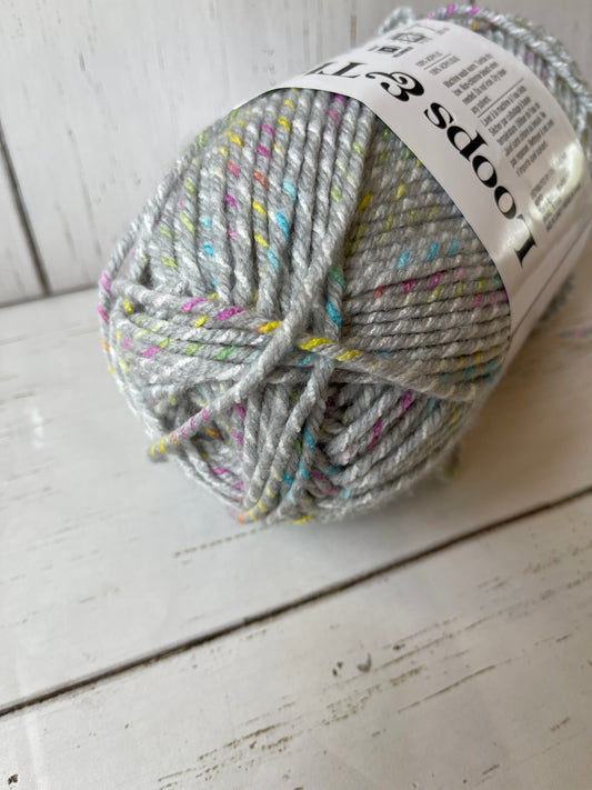 CANDY FLOSS YARN ~ Carousel Twist ~ Loops & Threads