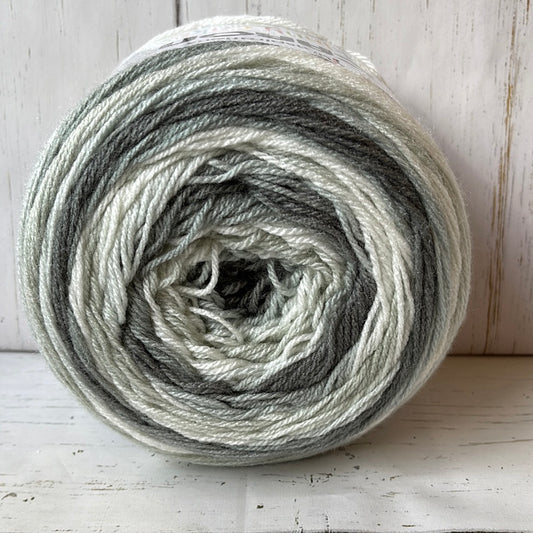 SMOKE YARN ~ Caron Skinny Cakes, 8.8 oz, 795 yards