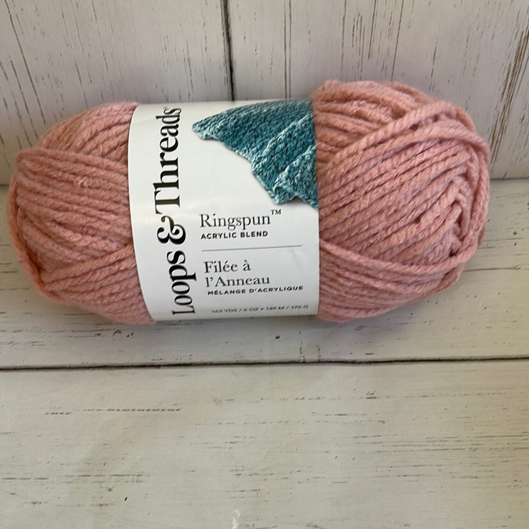 ROSE YARN ~ Ringspun ~ Loops & Threads