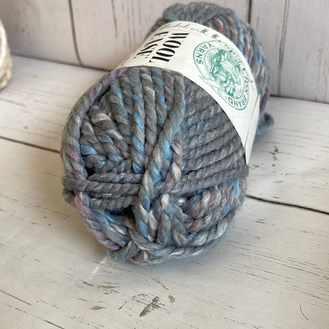 Storm Front Yarn ~ LION BRAND WOOL Ease Thick And Quick Yarn ~  5 oz. / 140 g. ~ 87 Yards / 80 Meters ~ Super Bulky 6