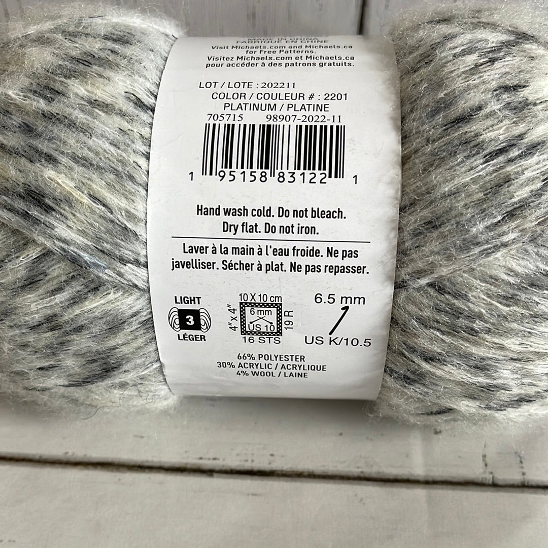 Heathered Tweed ~ PLATINUM ~