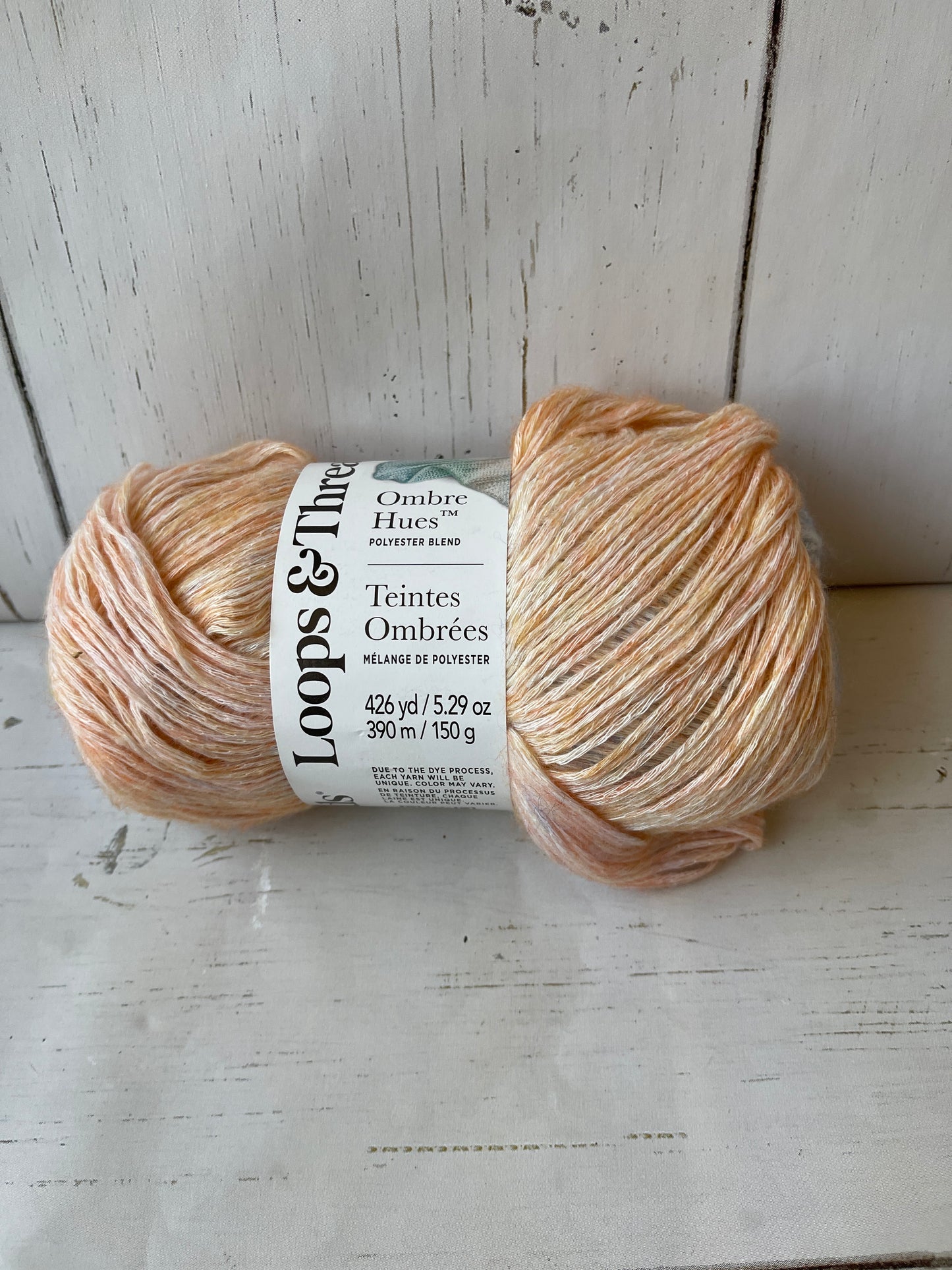 OMBRE HUES YARN ~ Orange, Pink, Blue ~ Loops & Threads