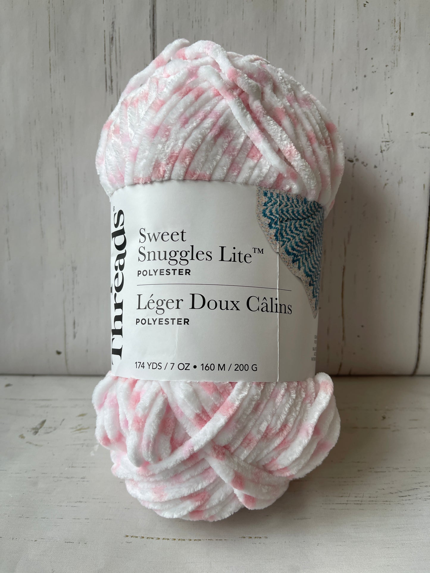 BALLET SLIPPER DOT Yarn  ~ Sweet Snuggles Lite ~ Loops & Threads