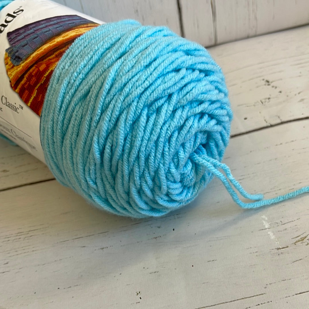 AQUA YARN ~ Soft Classic ~  Loops & Threads