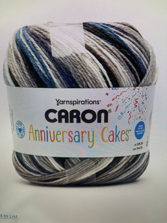 PEBBLE PATH YARN~ Caron Anniversary Cakes, 1061 Yards, 35.3 oz. 35.3 oz, Yarn, Super Bulky 6 (Copy) (Copy)