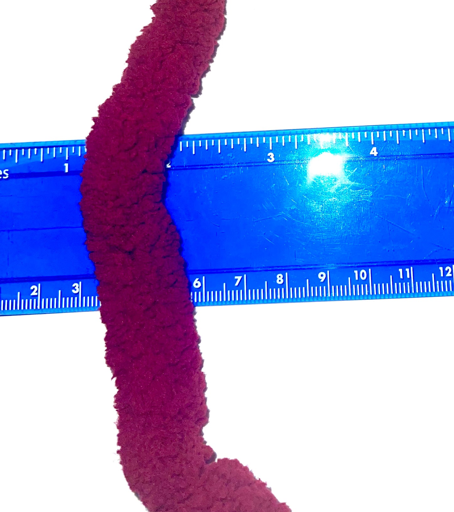 JUMBO Chenille Yarn ~ BURGUNDY RED YARN ~ Loop-A-Lot ~ FREE SHIPPING AVAILABLE ~