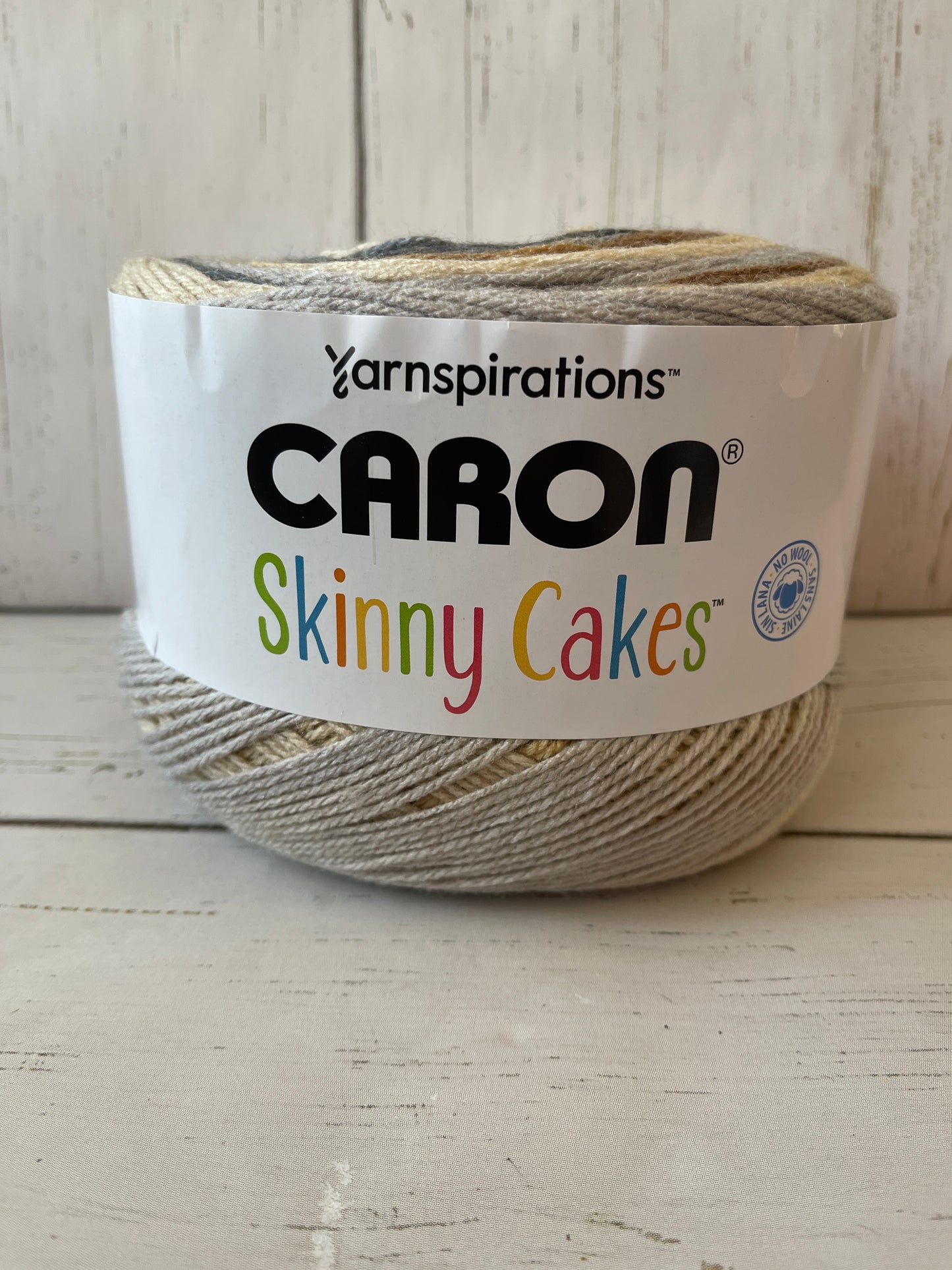 TIRAMISU Yarn ~ Caron Skinny Cakes, 8.8 oz, 795 yards