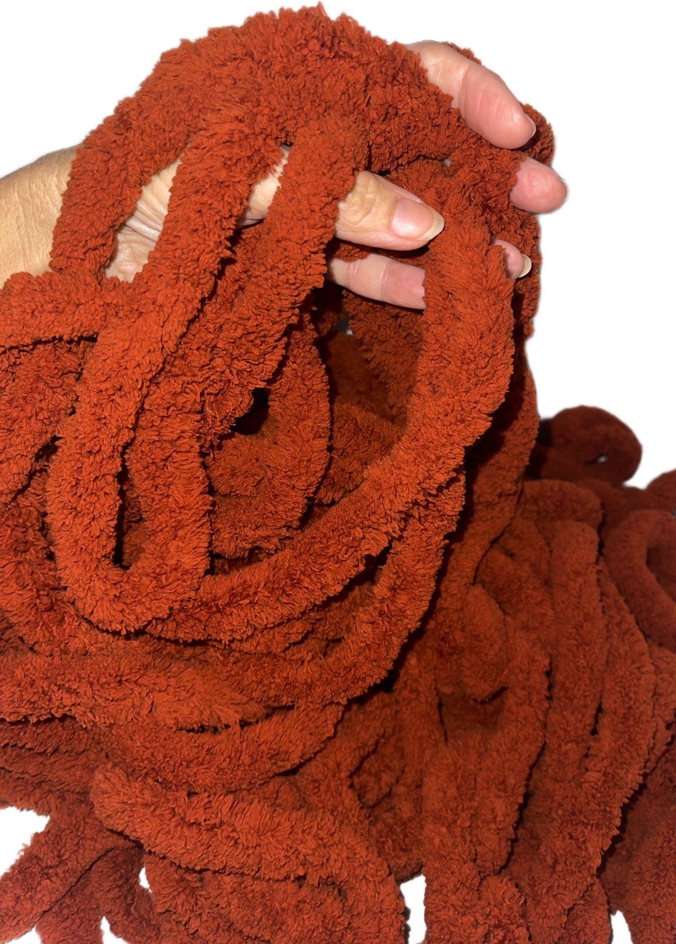 JUMBO Chenille Yarn, NEW COLOR ~ CANYON ~ Loop-A-Lot~ Free Shipping Available