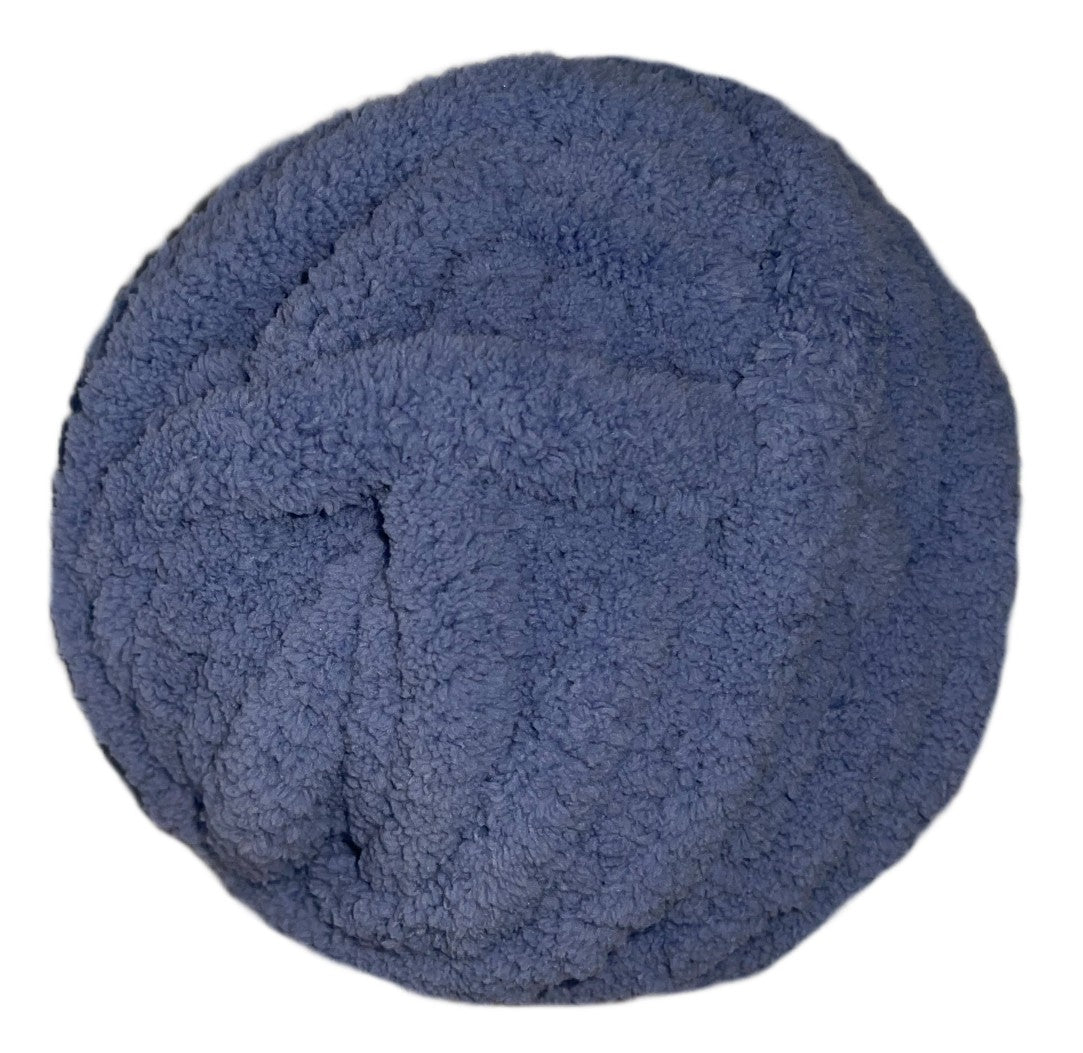 JUMBO Chenille Yarn Chunky Thick Fluffy Soft Vibrant ~ Country Blue  ~ Loop-A-Lot ~ FREE SHIPPING AVAILABLE