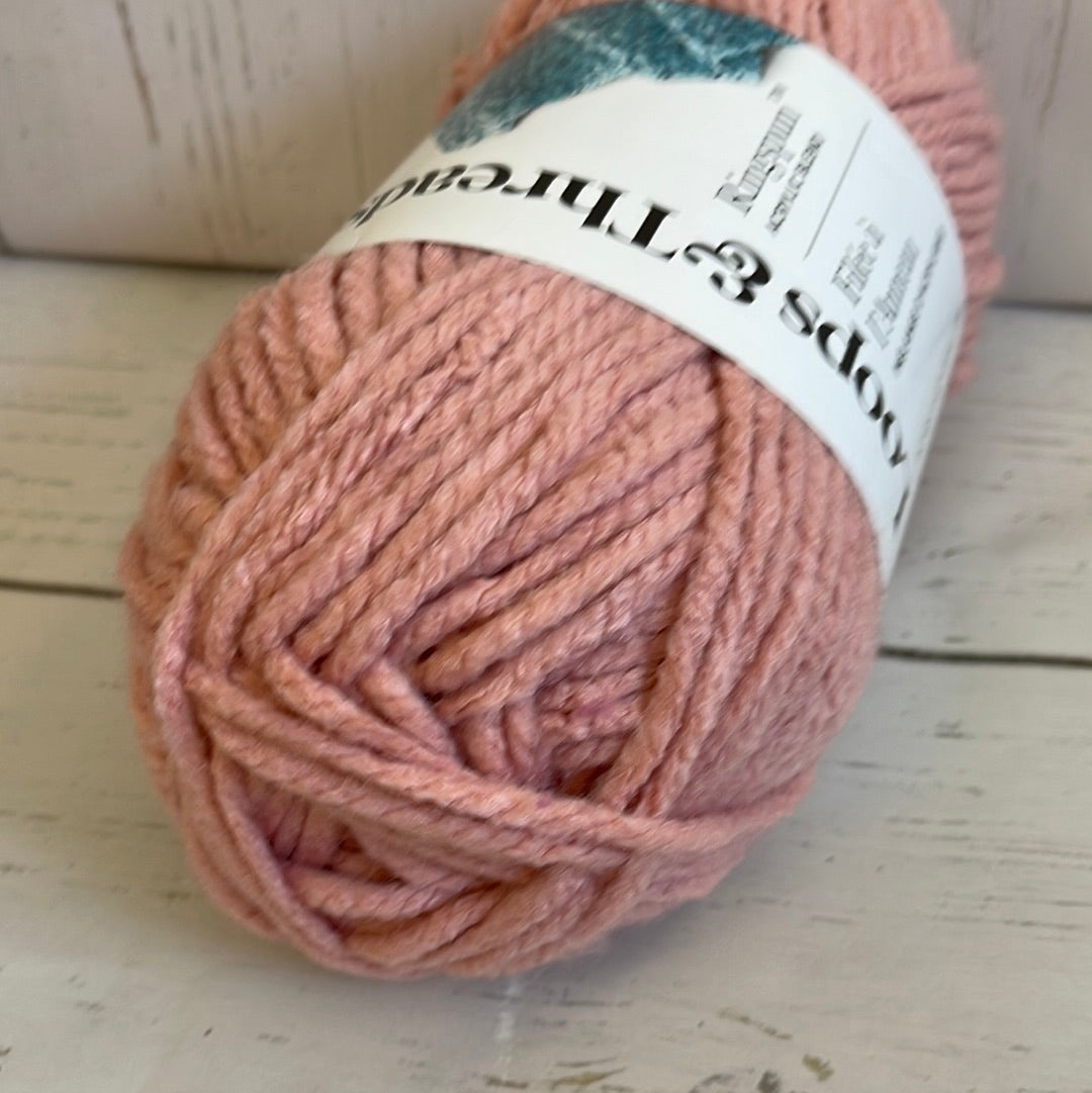 ROSE YARN ~ Ringspun ~ Loops & Threads