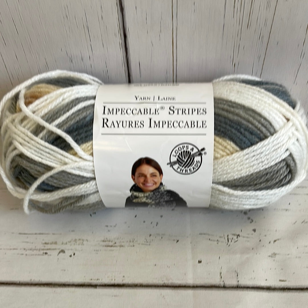 BISCOTTI STRIPE Yarn ~ Impeccable Stripes ~ Loops & Threads