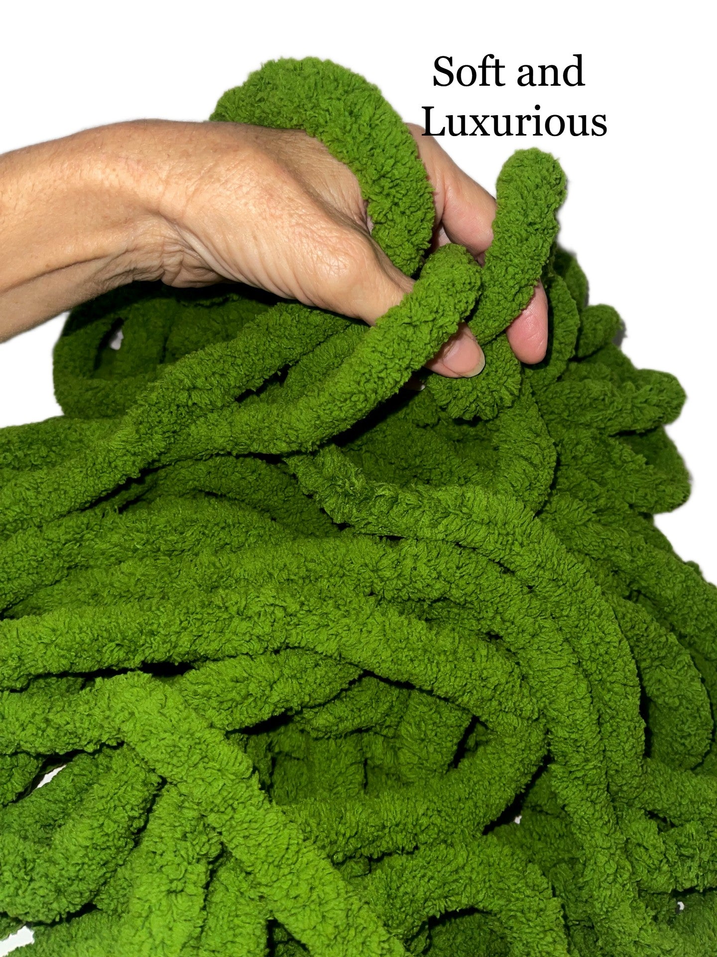 JUMBO Chenille Yarn, NEW COLOR ~ LIME ~ Loop-A-Lot ~ FREE SHIPPING AVAILABLW ~