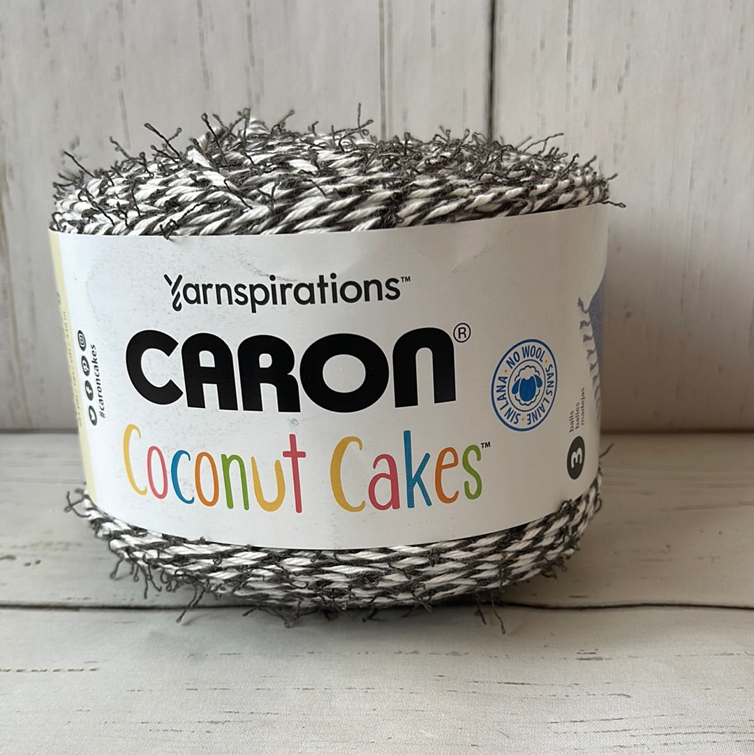 LICORICE Yarn ~ Caron ~ Coconut Cakes