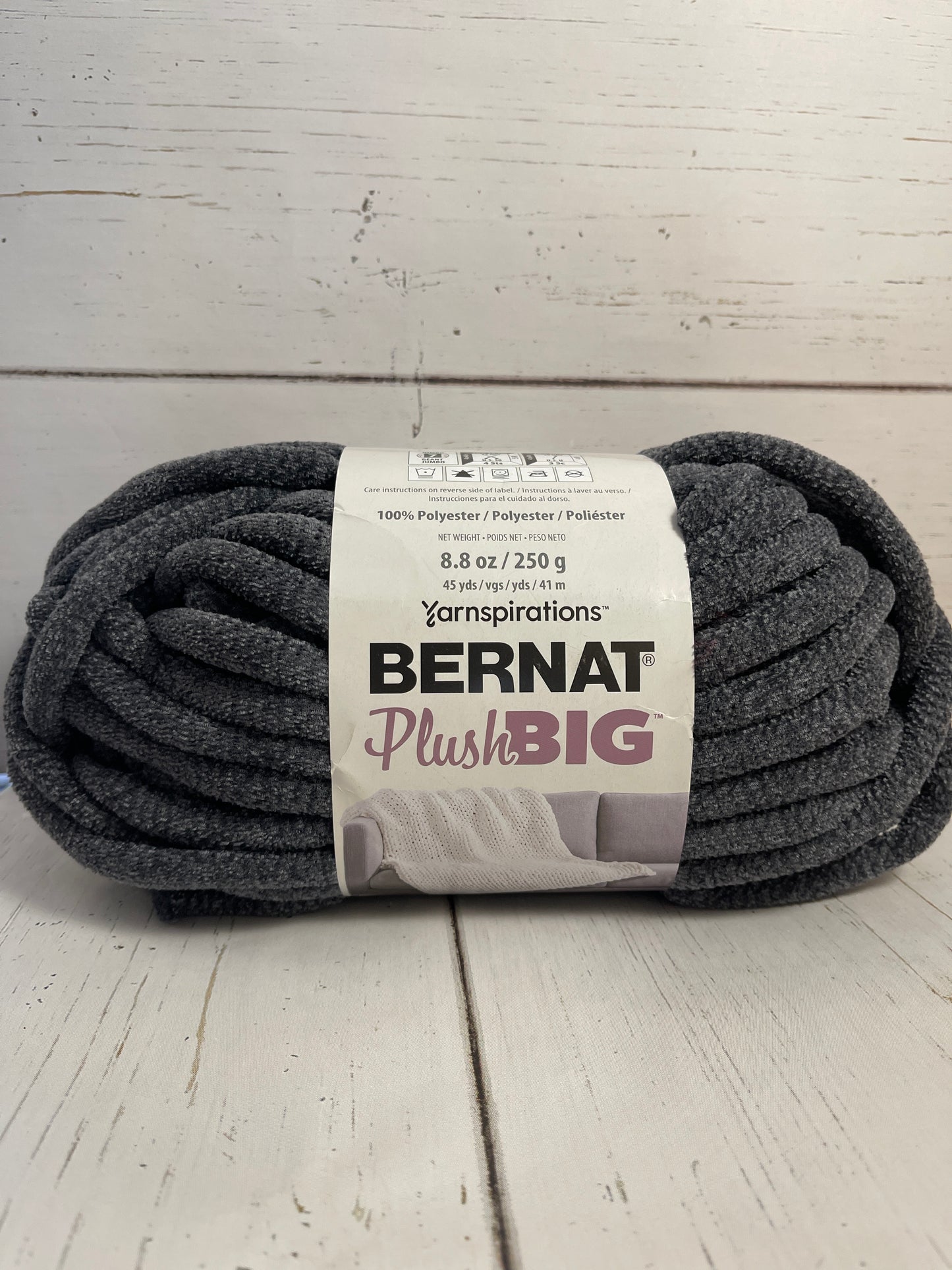 AFTER DARK YARN - Bernat Plush Big ~ FREE SHIPPING AVAILABLE