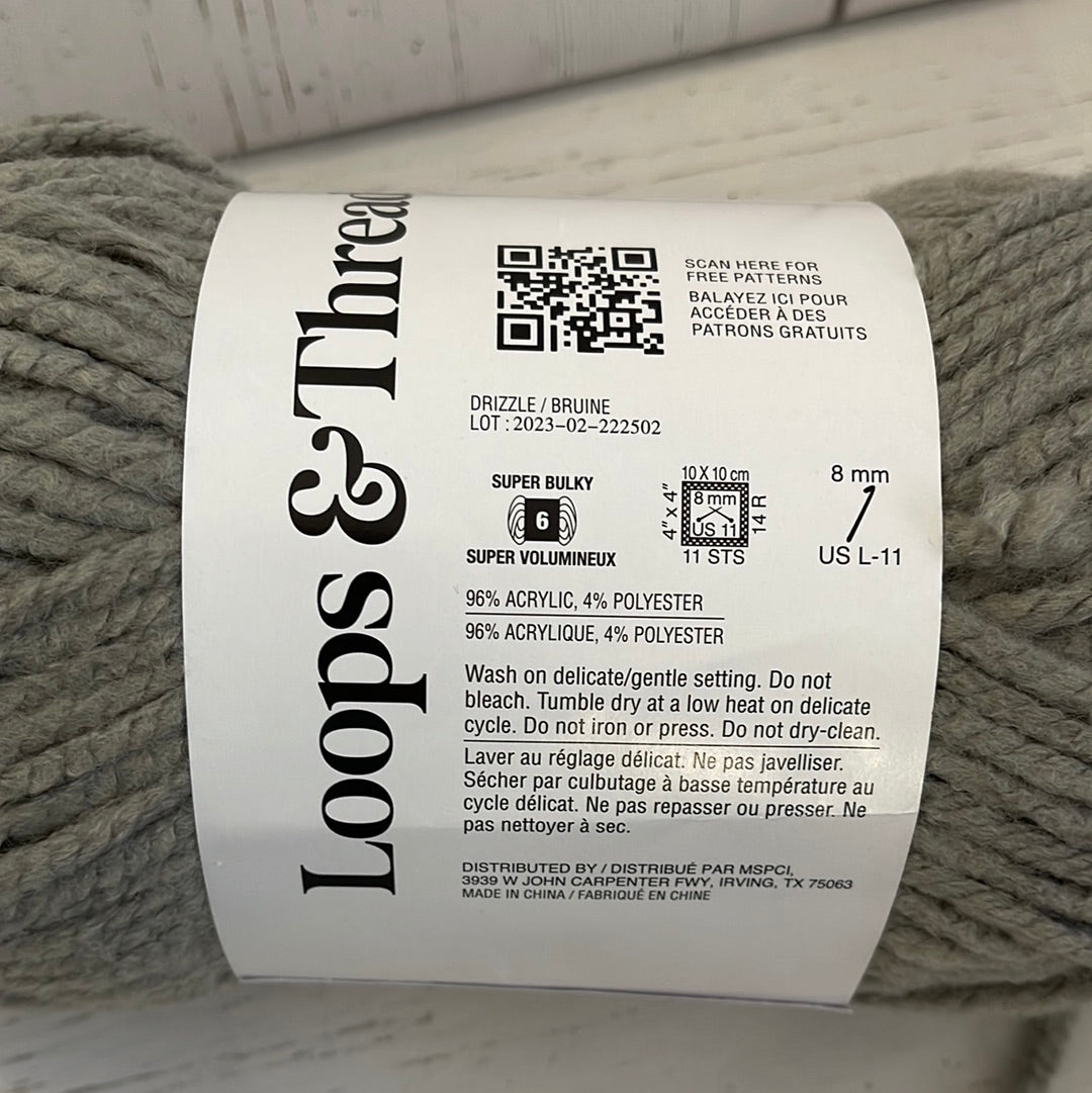 DRIZZLE Yarn ~ Ringspun ~ Loops & Threads