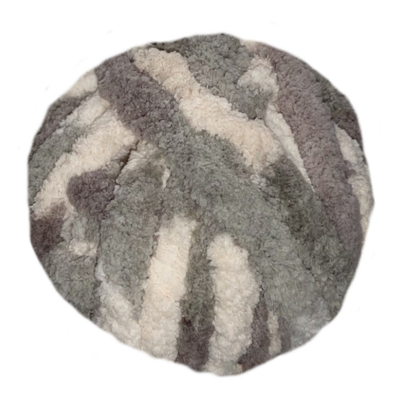 Jumbo Chenille Yarn ~ Earthy Yarn ~ Grays & Tans Multi ~Free Shipping Available (Copy)