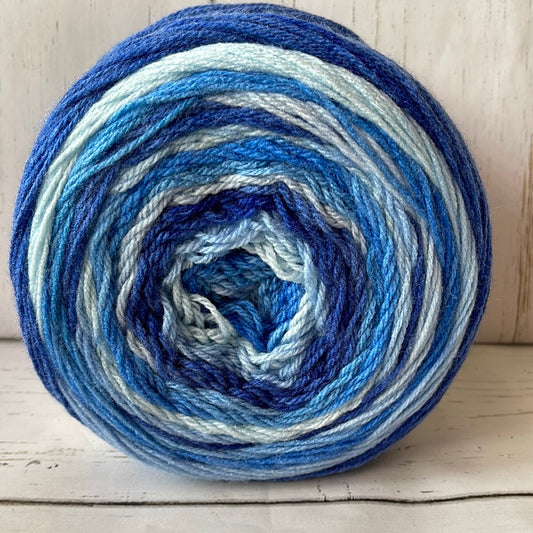 Blueberry Ice ~ Caron Skinny Cakes, 8.8 oz, 795 yards