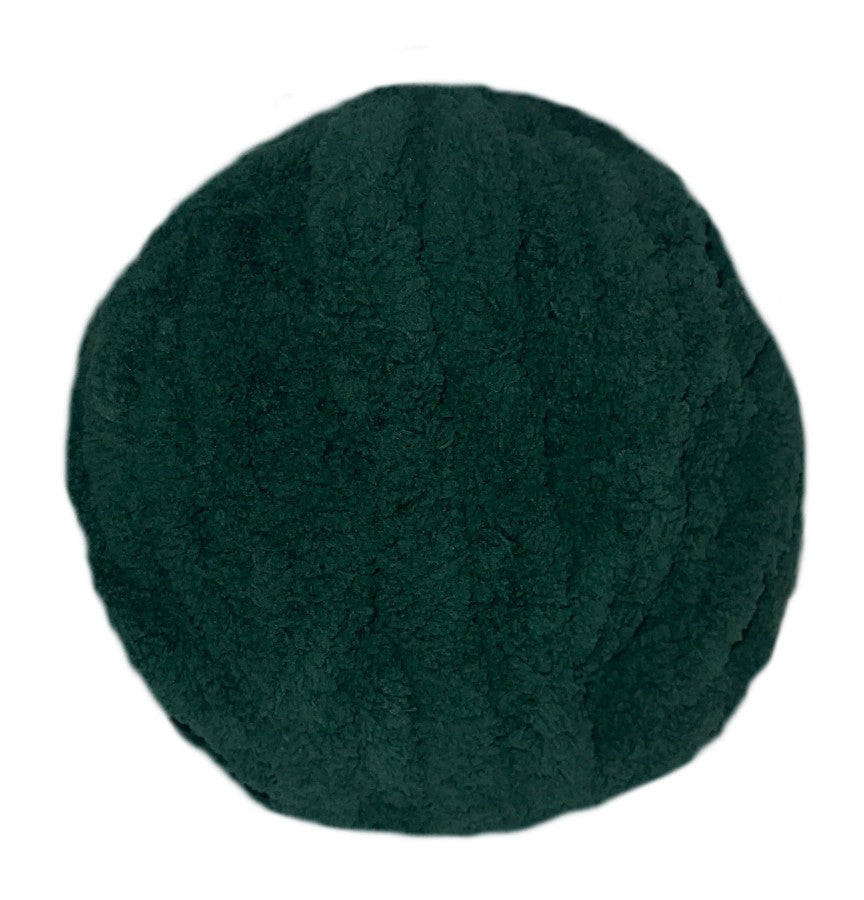 JUMBO Chenille Yarn ~ Forest Green ~ Loop-A-Lot ~ FREE SHIPPING AVAILABLE ~