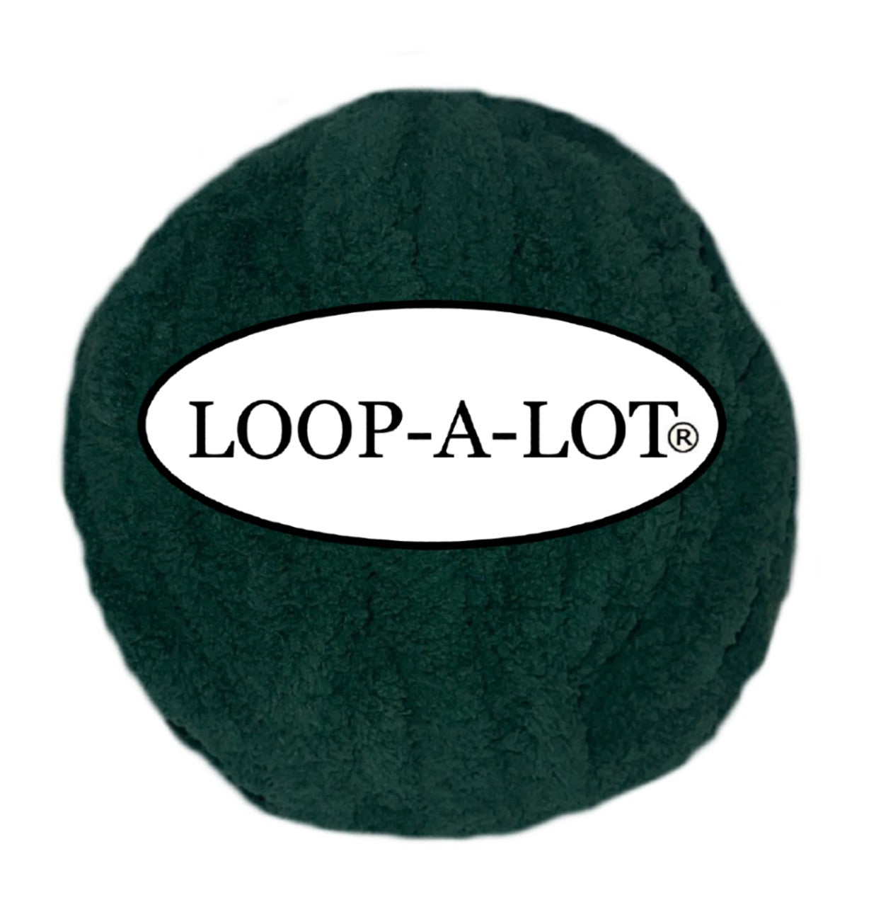 JUMBO Chenille Yarn ~ Forest Green ~ Loop-A-Lot ~ FREE SHIPPING AVAILABLE ~