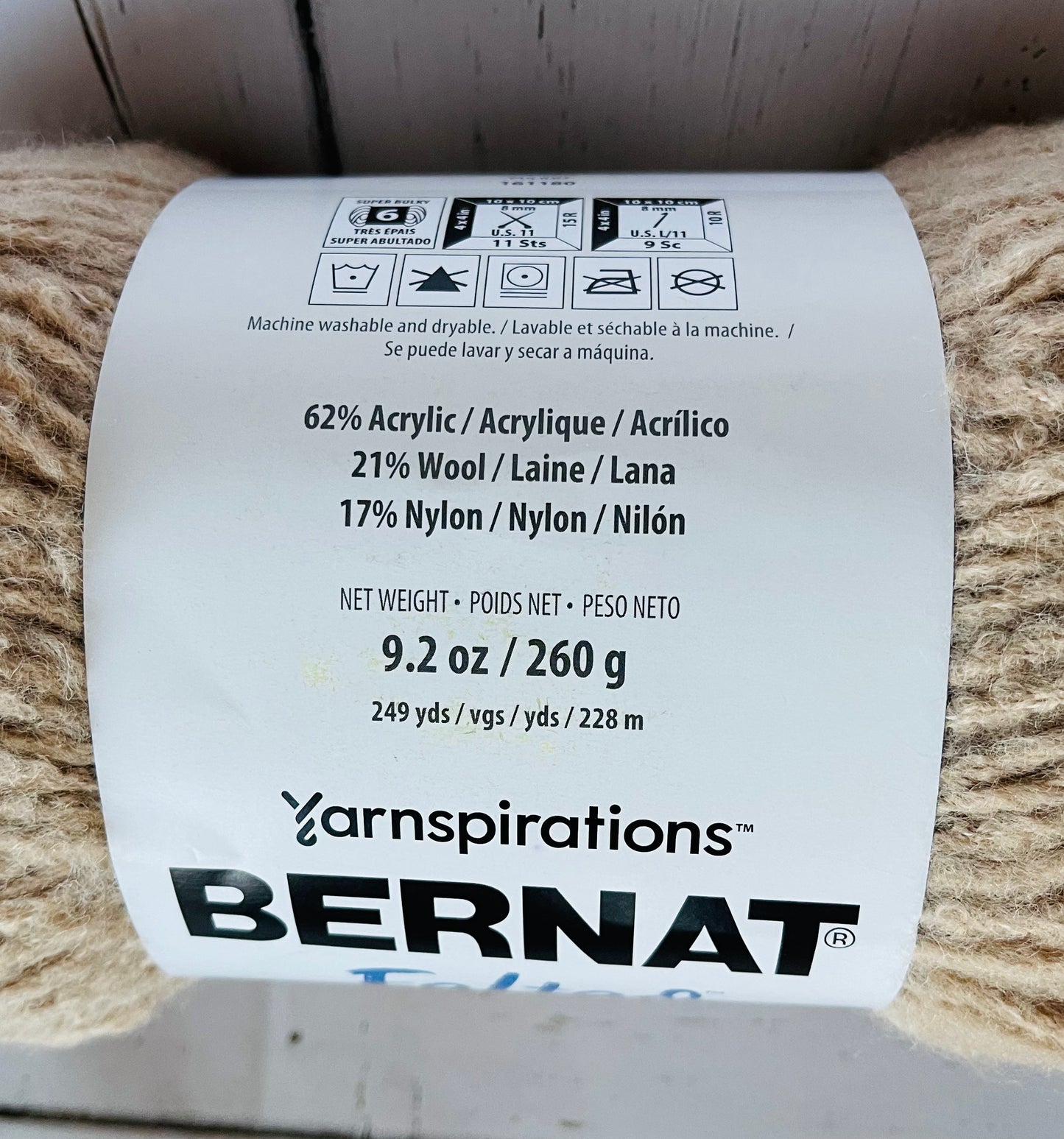 Bernat Felted Yarn ~ Buff