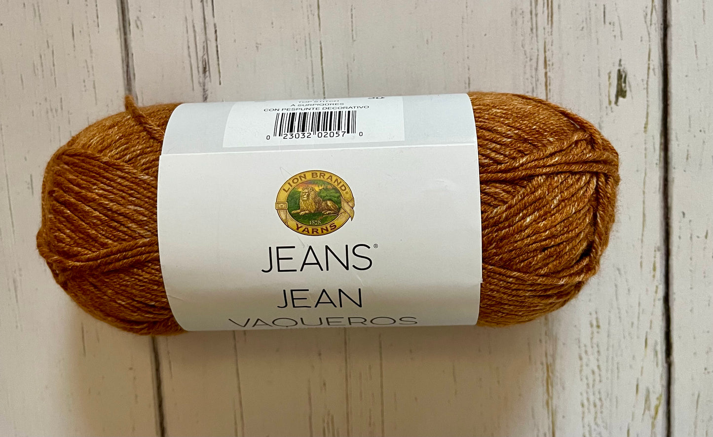 Jeans Yarn ~ Lion Brand ~ Top Stitch ~ Free Shipping Available