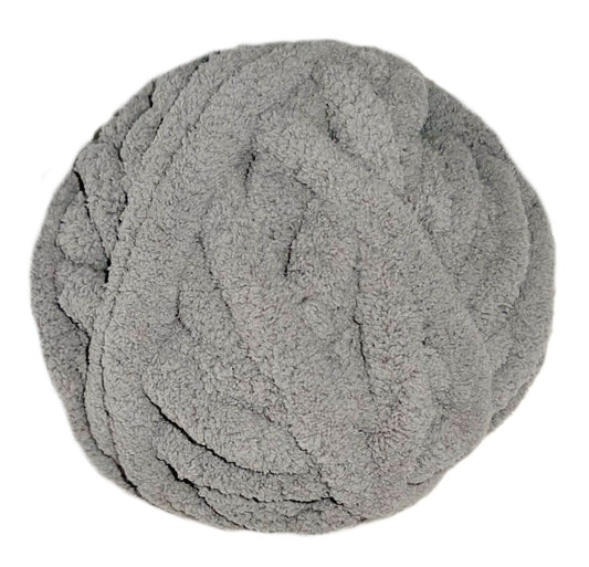 JUMBO Chenille Yarn ~ Dove Gray Yarn ~ Loop-A-Lot ~ FREE SHIPPING AVAILABLE ~