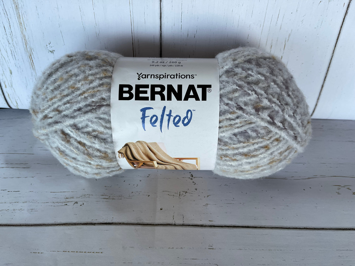 Bernat Felted Yarn ~ Cloudy Sky Fleck