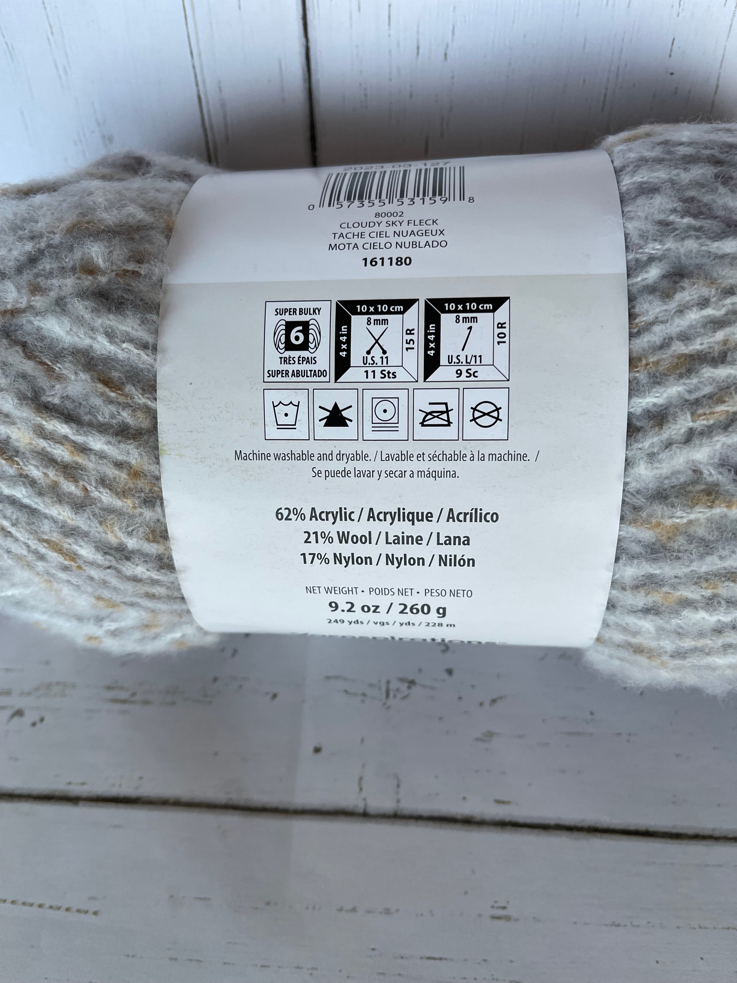 Bernat blanket yarn online cloudy sky