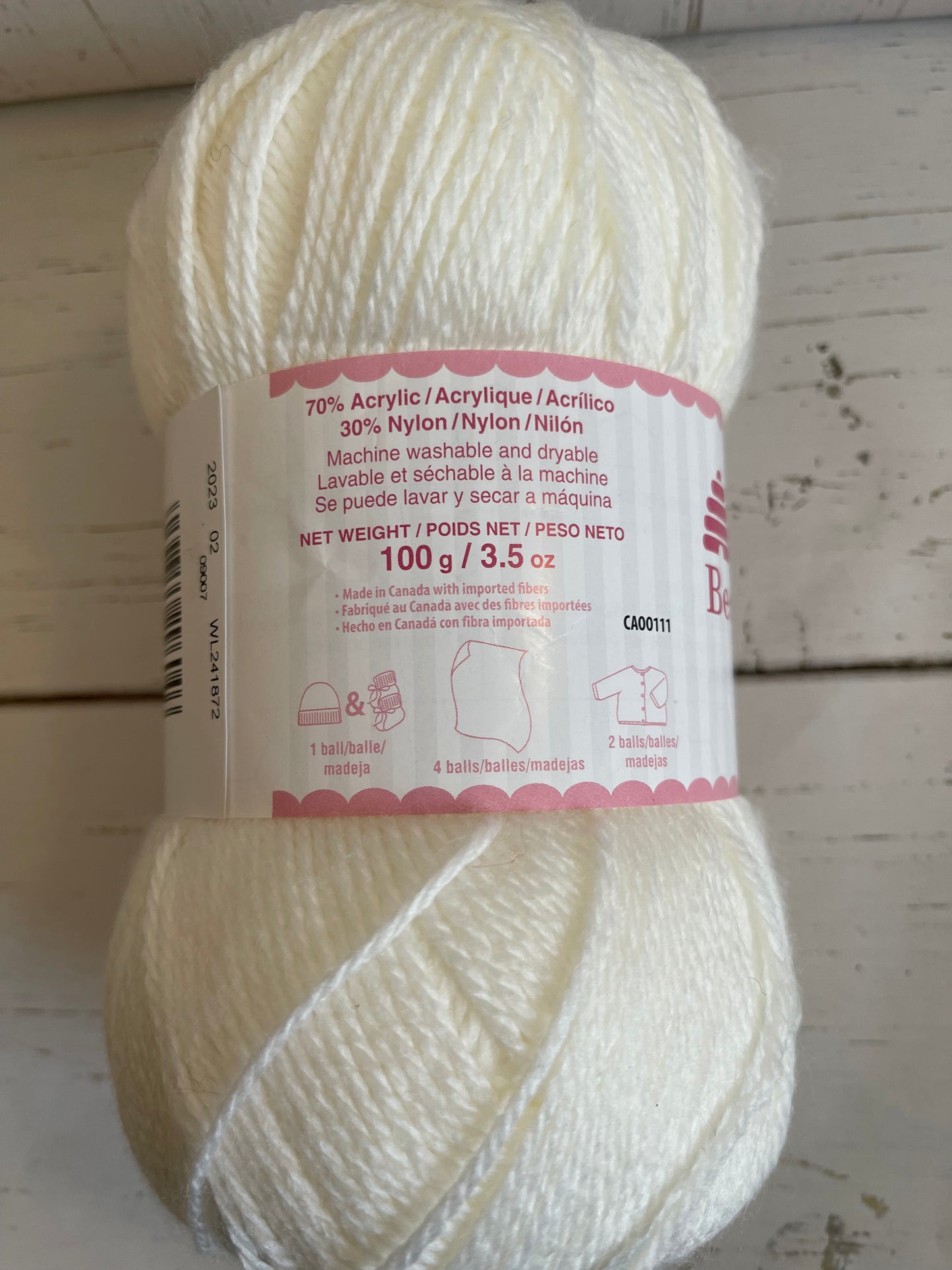 Vintage Lace Yarn ~ Patons ~ Beehive Baby Sport