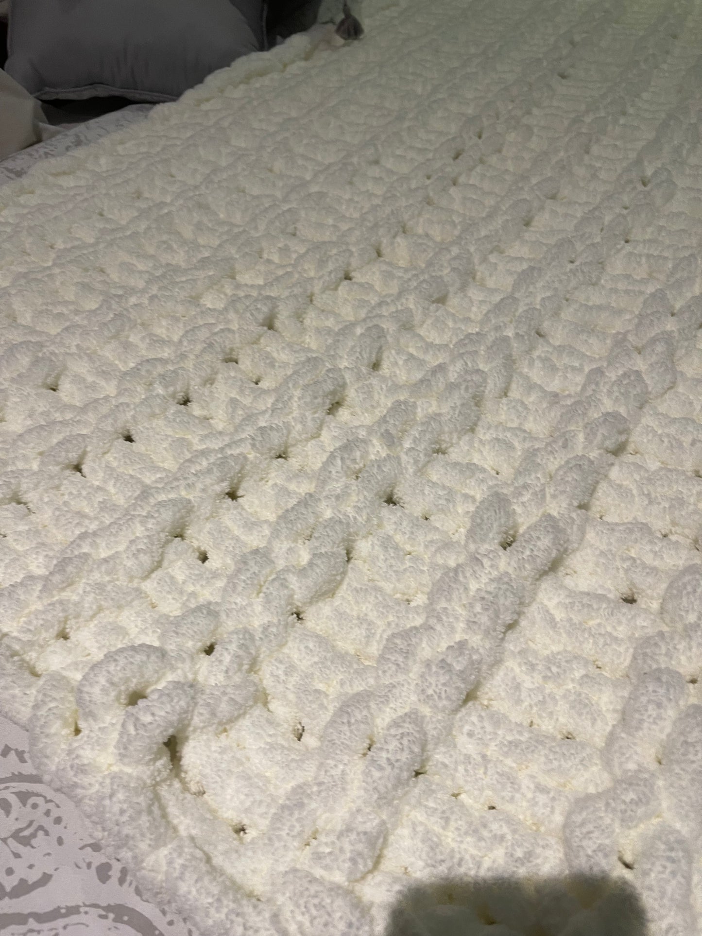 JUMBO Chenille Yarn ~ Cream Yarn ~ Loop-A-Lot ~ College Colors ~ Free Shipping Available