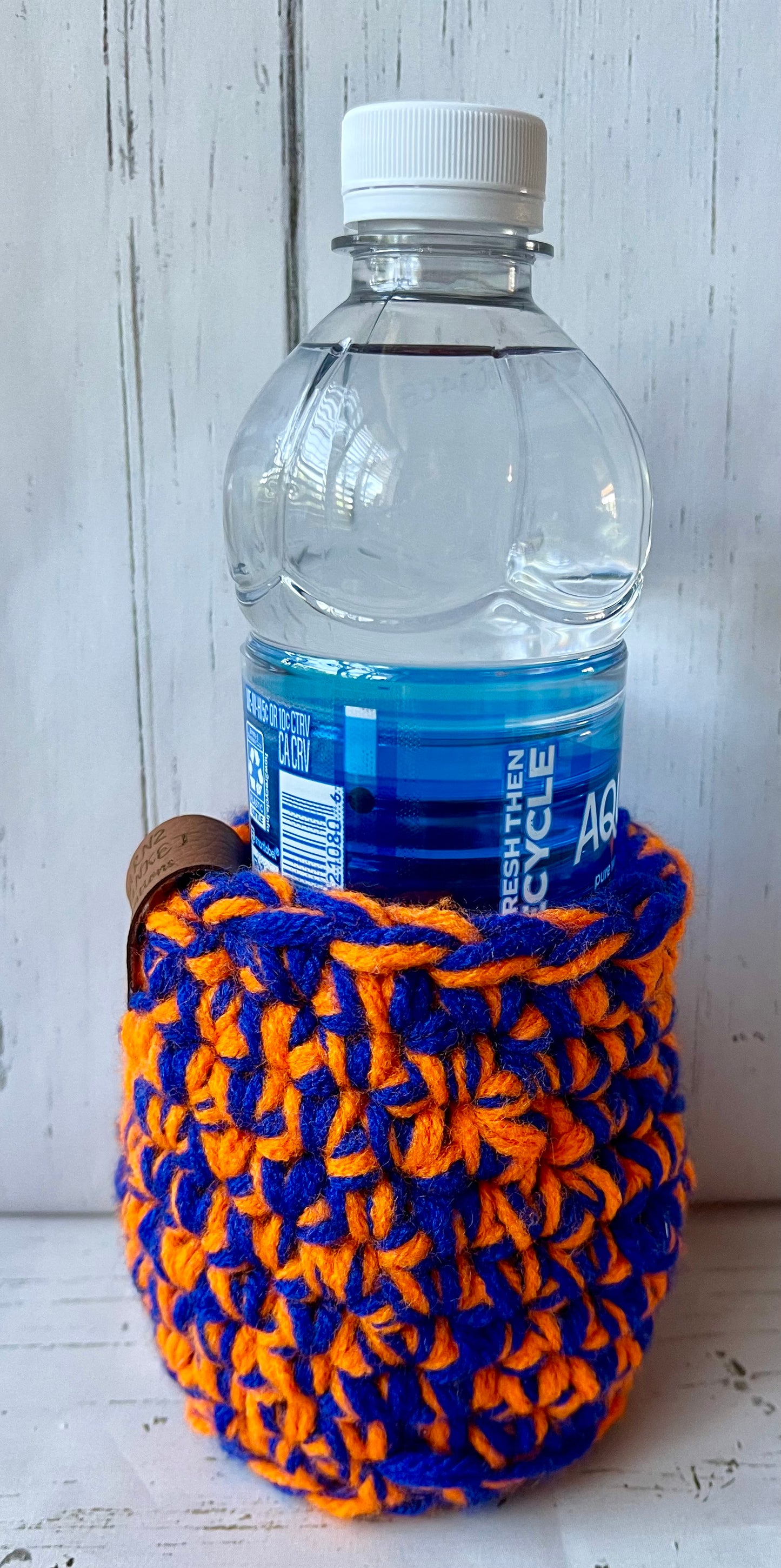 College Cozy ~ Cup Holder ~ Bottle Coozie ~ Drink Holder ~ College Spirit ~ handmade