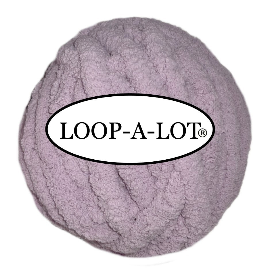 JUMBO Chenille Yarn ~ Light Purple Yarn~ Loop-A-Lot ~ FREE SHIPPING AVAILABLE ~