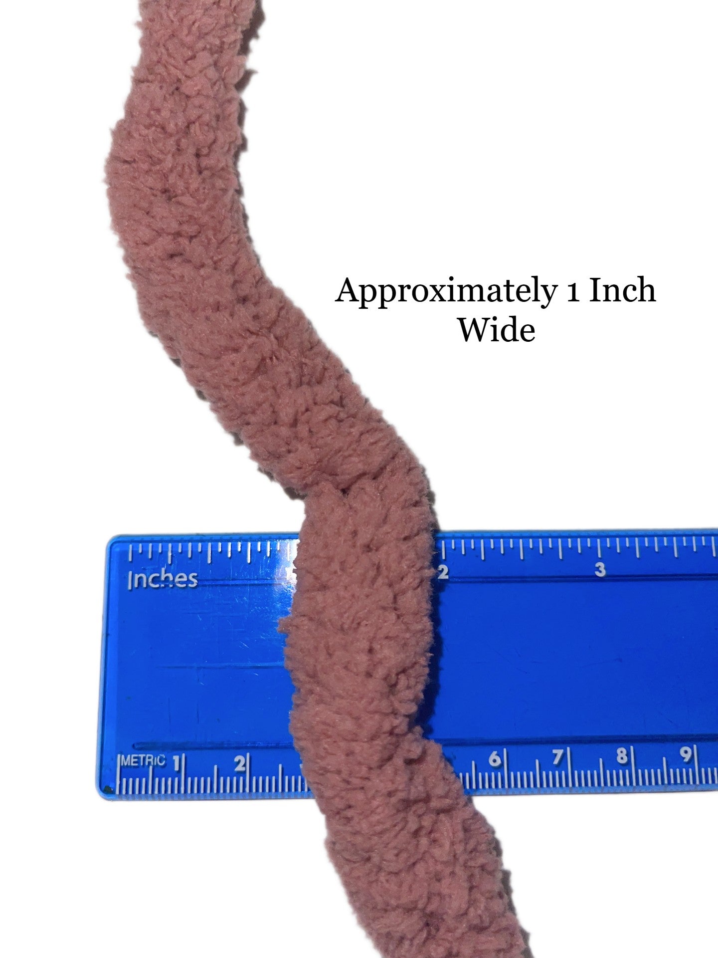 JUMBO Chenille Yarn ~ ROSE TAUPE ~ Loop-A-Lot ~ Free Shipping Available