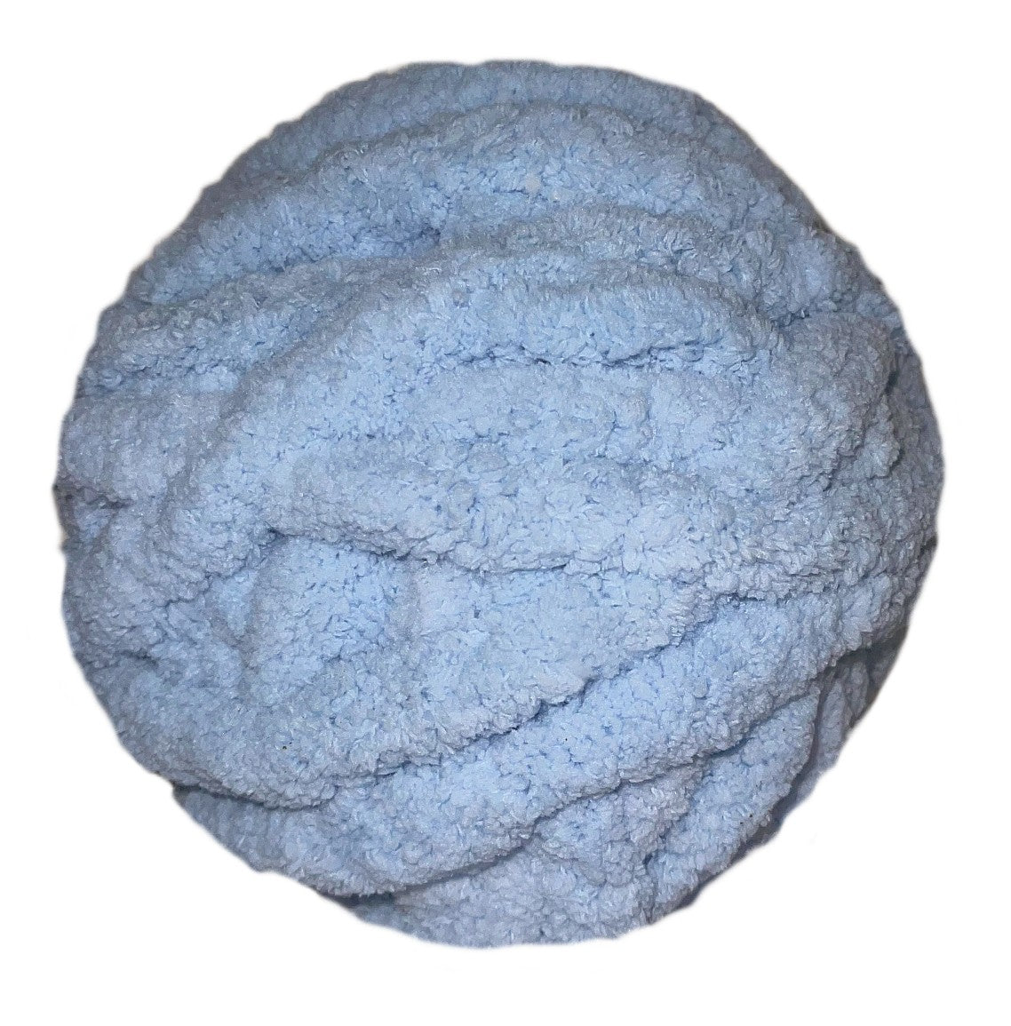 Jumbo Chunky Chenille Yarn Sky Blue Yarn  Free Shipping Available