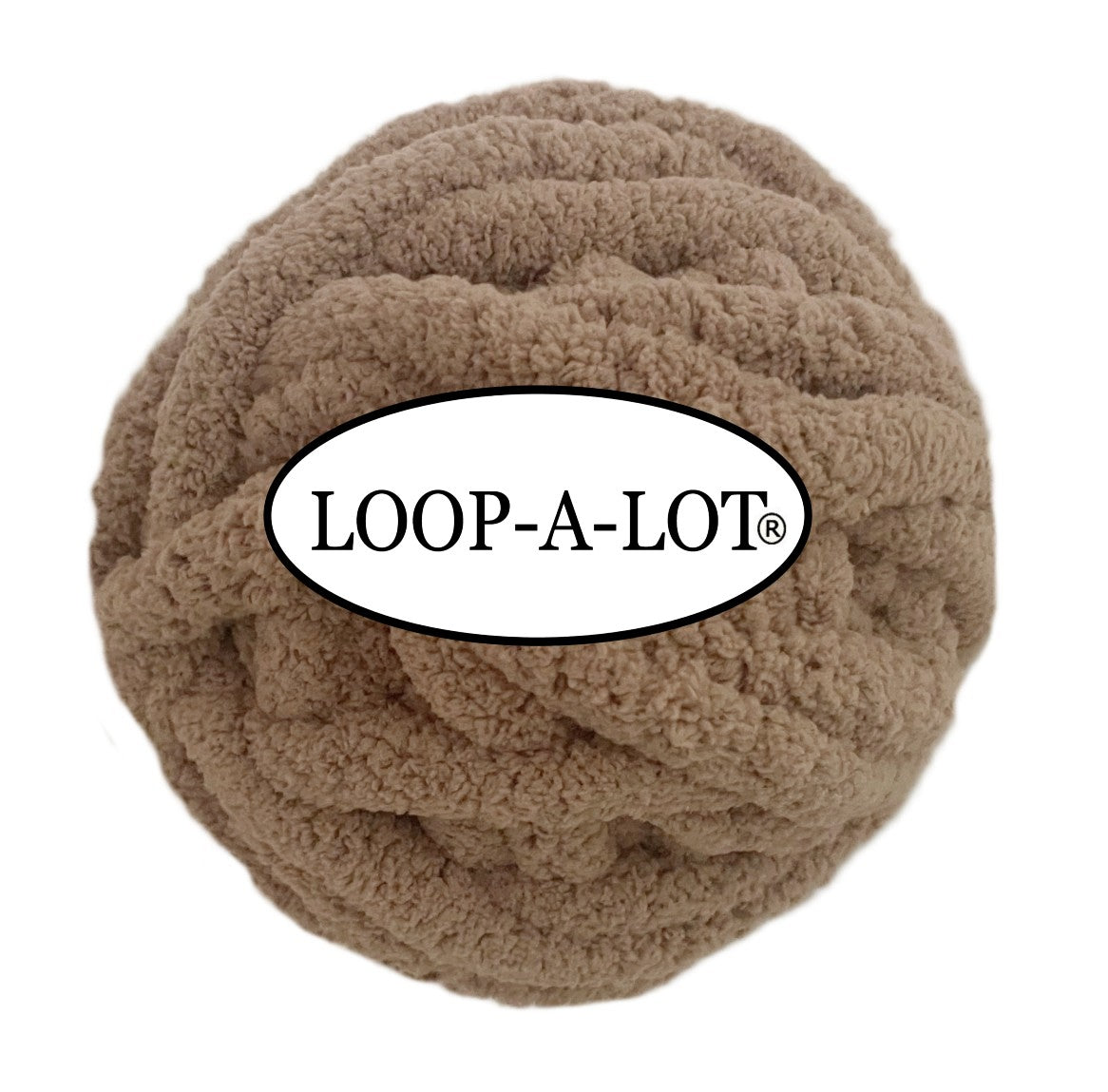 JUMBO Chenille Yarn, NEW COLOR ~ TAUPE ~ Loop-A-Lot ~