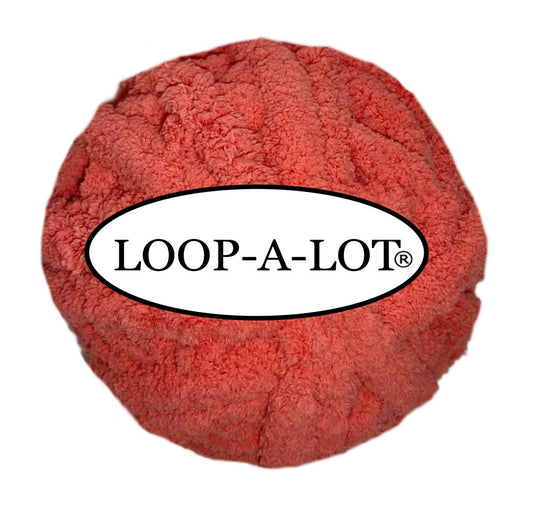JUMBO Chenille Yarn, NEW COLOR ~ TERRA COTTA YARN ~ Loop-A-Lot ~