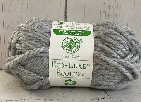 ECO-LUXE Yarn ~ Light Gray