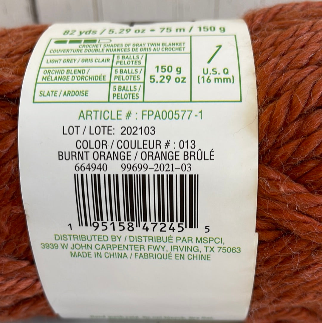 ECO-LUXE Yarn ~ Burnt Orange