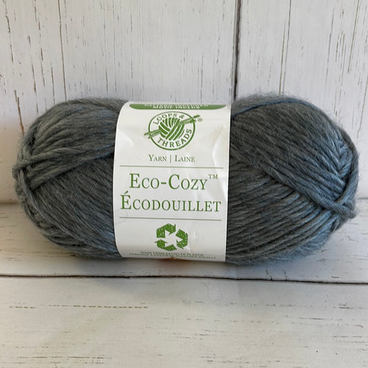 Eco Cozy Yarn ~ Charcoal Grey ~ 145 Yards