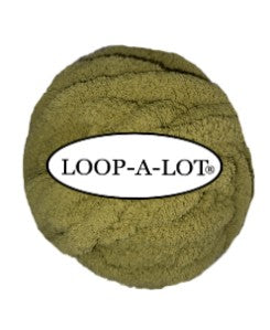 JUMBO Chenille Yarn ~ Light Moss Green Yarn ~ Loop-A-Lot ~ FREE SHIPPING AVAILABLE ~
