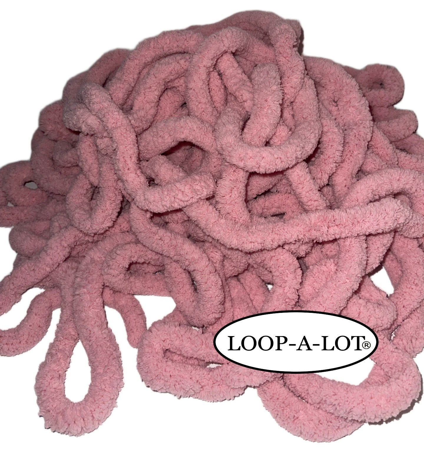 JUMBO Chenille Yarn ~ Pink Yarn ~ Loop-A-Lot  ~ FREE SHIPPING AVAILABLE